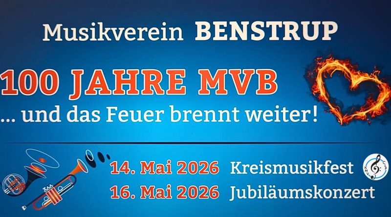 Jubiläumskonzert + KMF – MV Benstrup